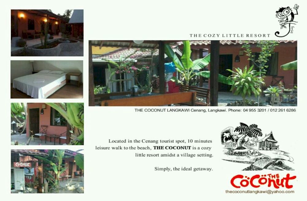 The Coconut Langkawi Hotell Pantai Cenang  Exteriör bild